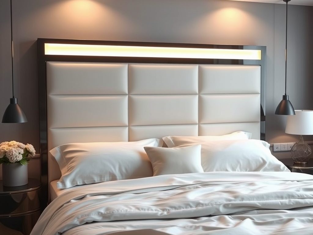 Zagłówek z oświetleniem w sypialni: praktyczne połączenie komfortu i stylu oraz typowe wyzwania montażu