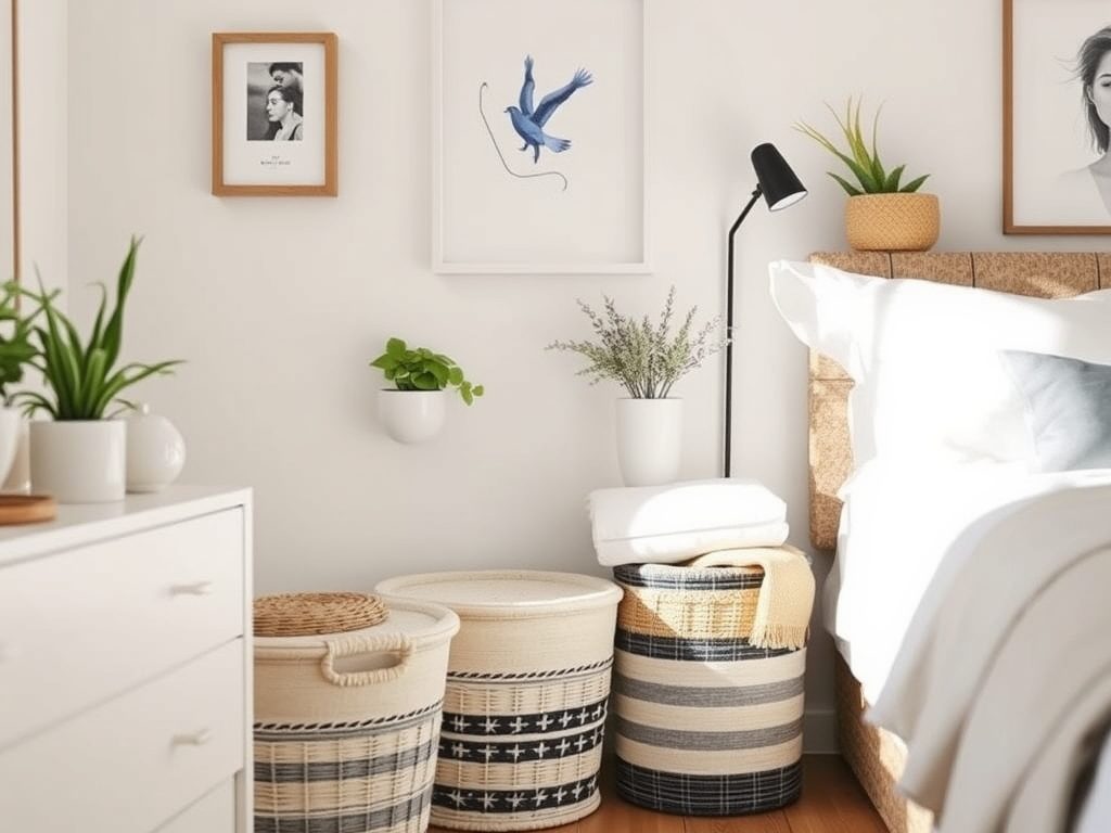 Jak sprytnie ukryć pranie w sypialni, by zachować porządek i estetykę wnętrza