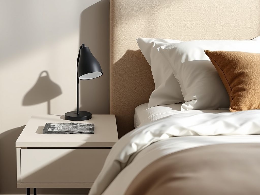 Wysokość szafki nocnej: jak dopasować wymiary do łóżka dla wygody i ergonomii użytkowania