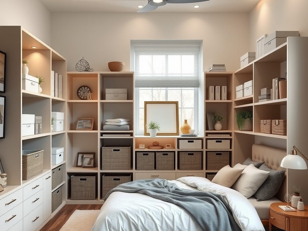 Przechowywanie w sypialni: jak zorganizować przestrzeń, by zachować porządek i komfort użytkowania