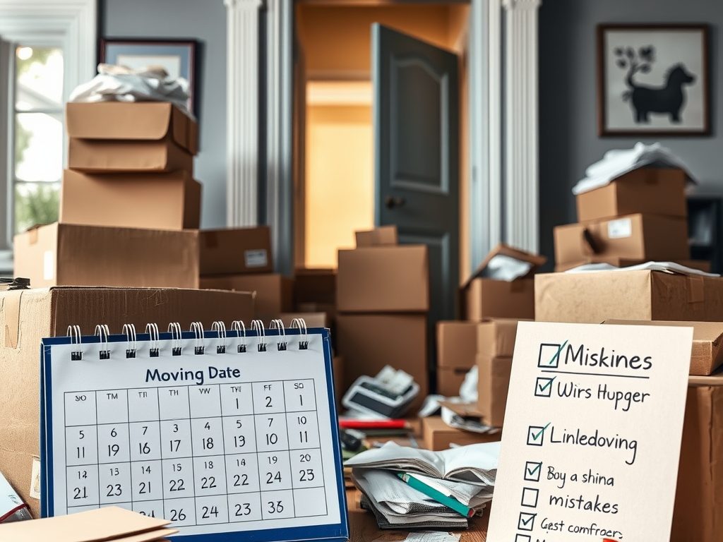 Najczęstsze błędy przy przeprowadzce i jak ich uniknąć, by ograniczyć stres i straty finansowe