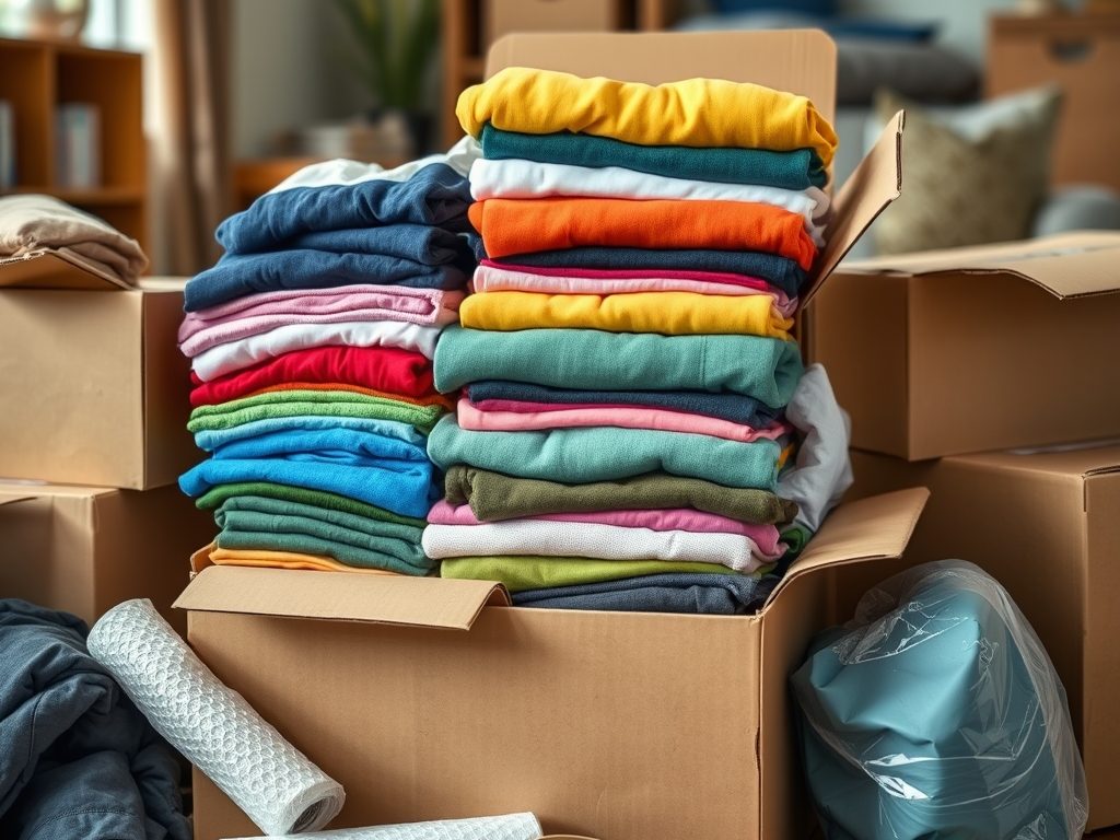 Jak skutecznie pakować ubrania do przeprowadzki: metody, organizacja i zabezpieczenie odzieży przed transportem