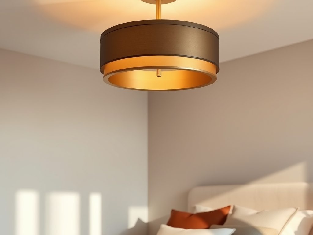 Oświetlenie sufitowe do sypialni: jak wybrać lampę łączącą funkcjonalność z nastrojem wnętrza