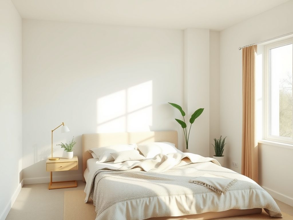 Dekoracje do sypialni w stylu minimalizm: jak stworzyć harmonię bez zbędnego chaosu