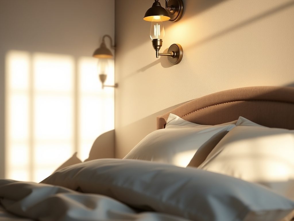 Kinkiety nad łóżkiem: jak dobrać wysokość i funkcje, by zapewnić komfort i bezpieczeństwo użytkowania