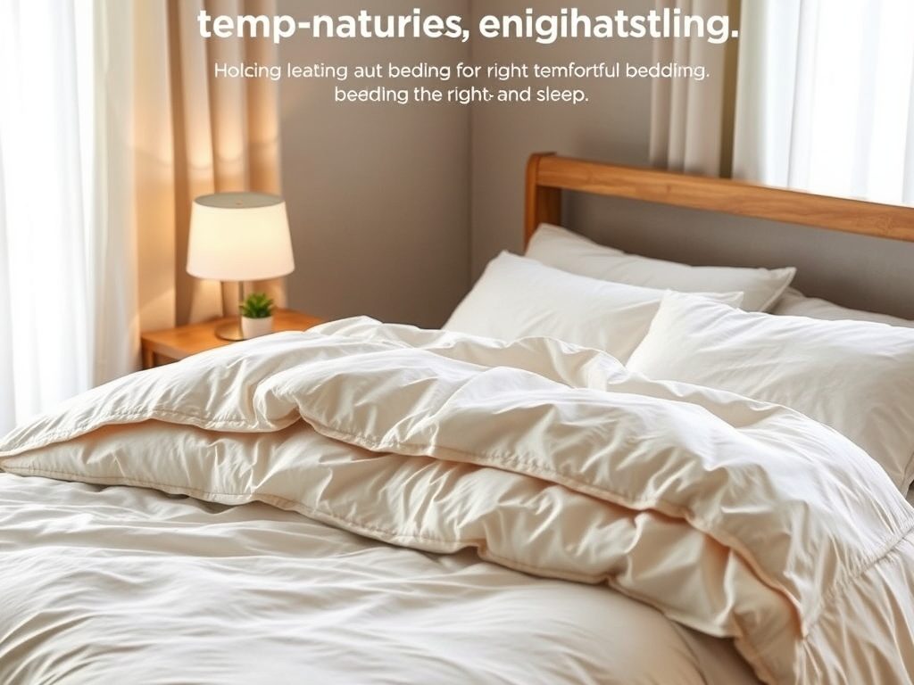 Jak dobrać pościel do temperatury snu, by uniknąć przegrzania i chłodu nocą