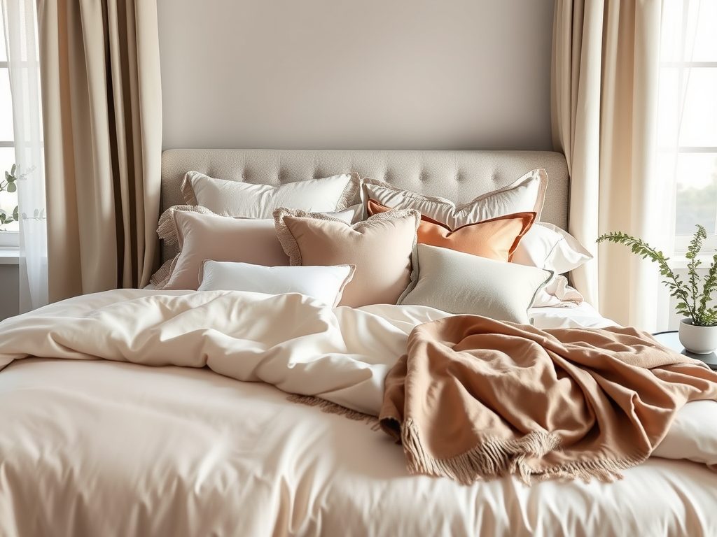 Tekstylia do sypialni: jak wybrać materiały i dodatki dla wygody i stylu wnętrza