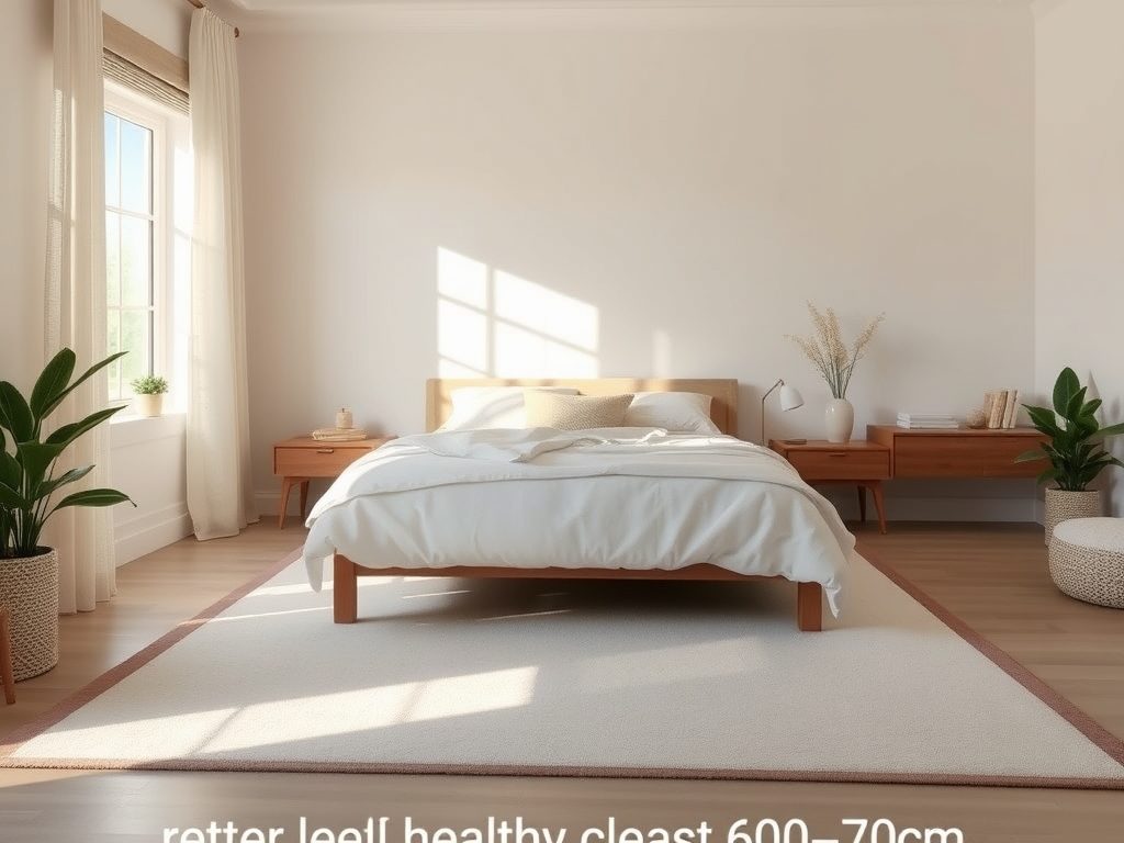Ergonomia sypialni: jak ustawić łóżko i zachować optymalne odległości dla komfortu i zdrowia