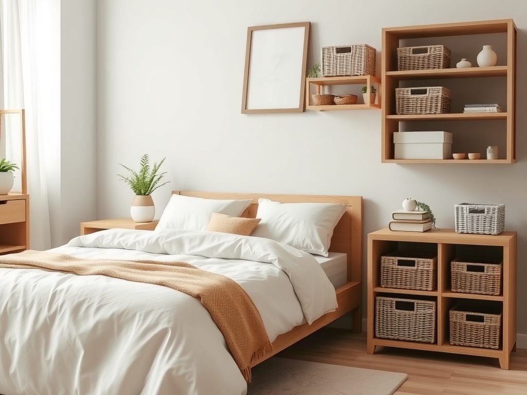 Błędy w przechowywaniu w sypialni: jak uniknąć bałaganu i poprawić funkcjonalność przestrzeni